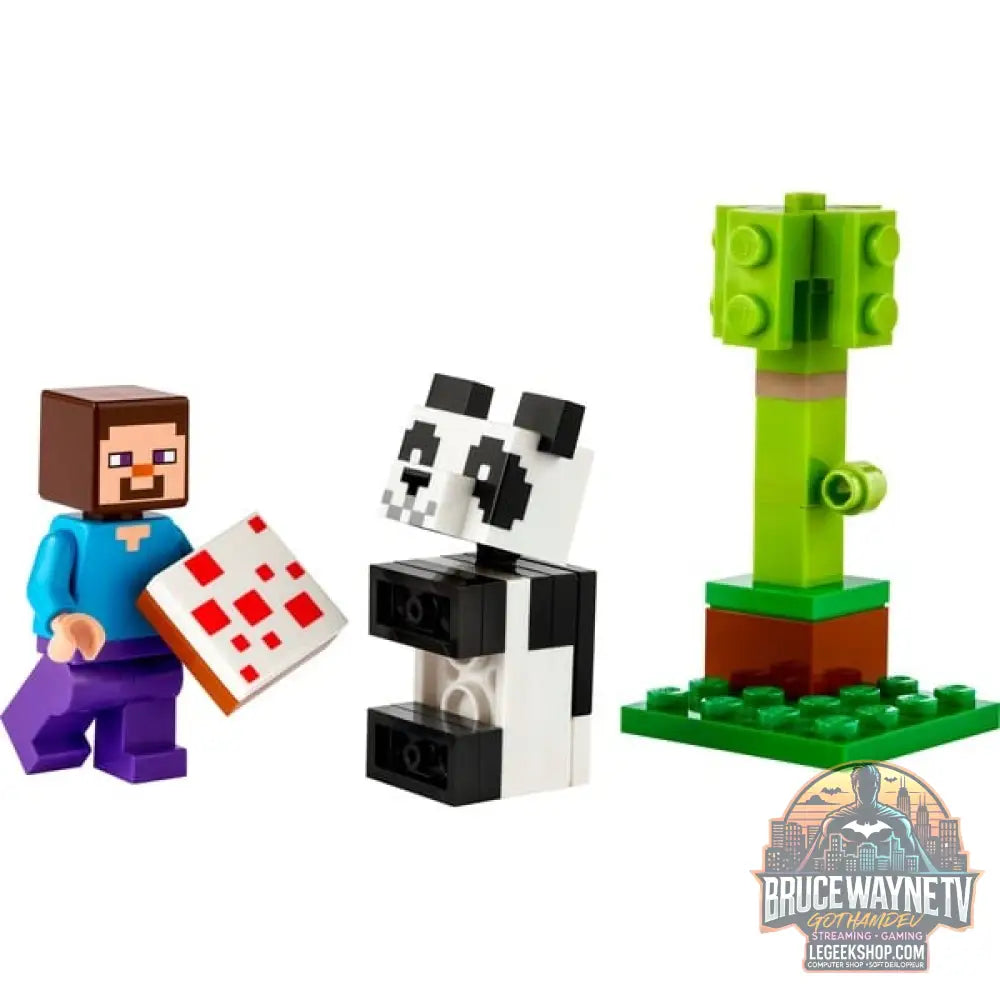 LEGO 30672 Minecraft Steve avec -Panda, jeu de construction Polybag - LEGO - vue 2
