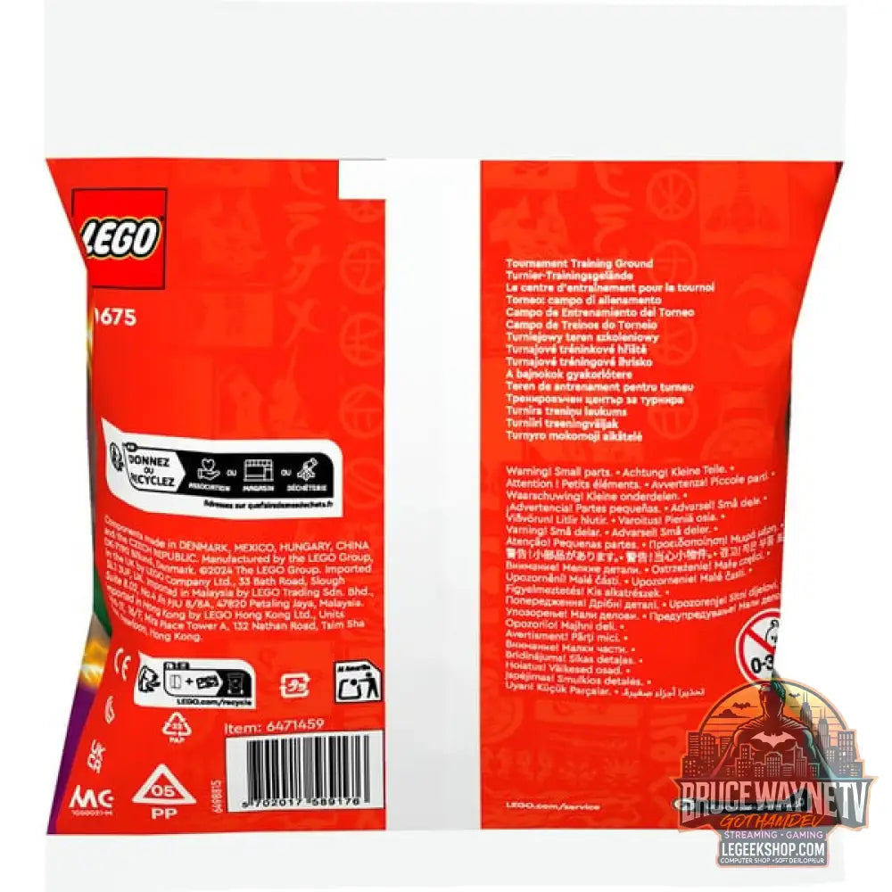 LEGO 30675 Ninjago Turnier-Trainingsgelände, jeu de construction Polybag - LEGO - vue 3