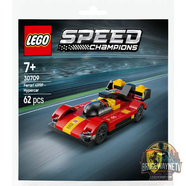 LEGO 30709 Speed Champions Ferrari 499P Supersportwagen, jeu de construction Polybag - LEGO
