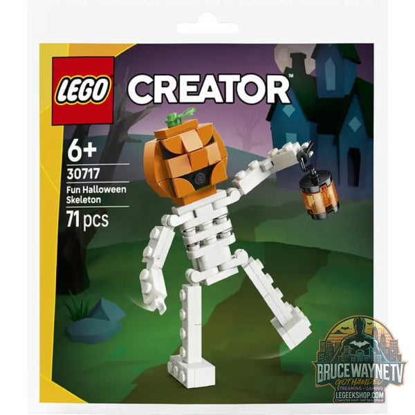 LEGO 30717 Creator Lustiges Halloweenskelett, jeu de construction Polybag - LEGO