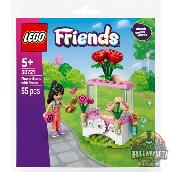 LEGO 30721 Friends Blumenstand avec Rosen, jeu de construction Polybag - LEGO