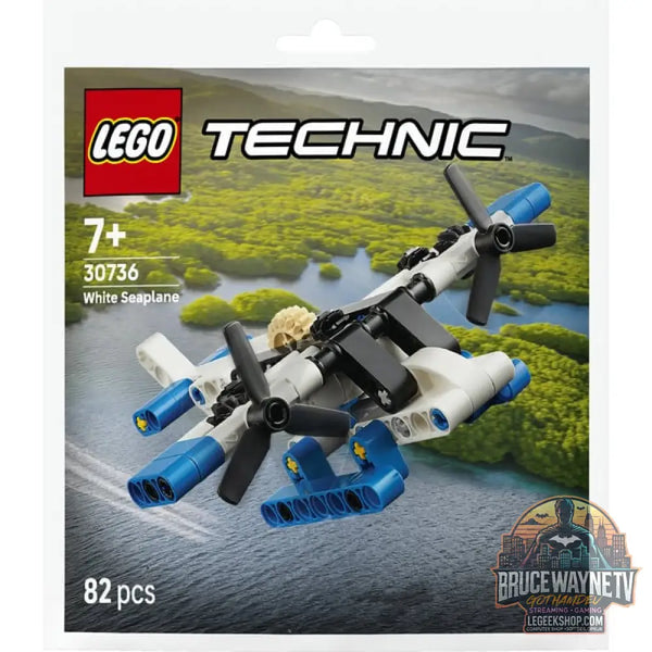 LEGO 30736 Technic Weißes Wasserflugzeug, jeu de construction Polybag - LEGO