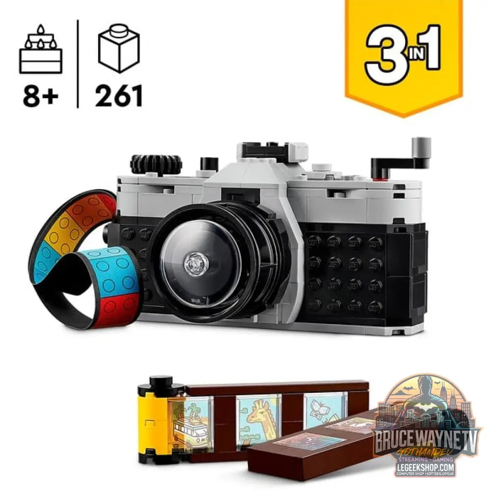 LEGO 31147 Creator 3-in-1 Retro Kamera, jeu de construction - LEGO - vue 5