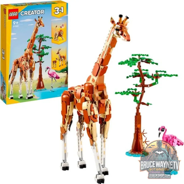LEGO 31150 Creator 3-in-1 Tiersafari, jeu de construction - LEGO