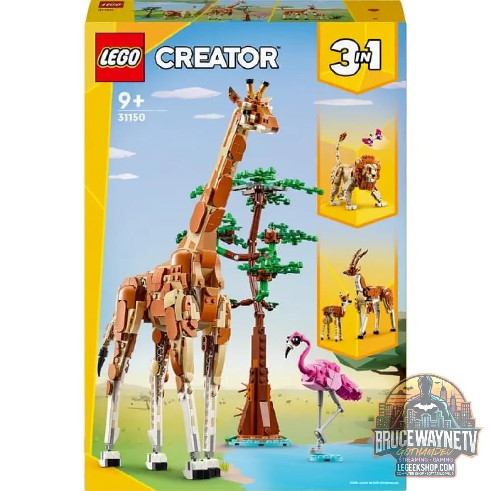 LEGO 31150 Creator 3-in-1 Tiersafari, jeu de construction - LEGO - vue 12