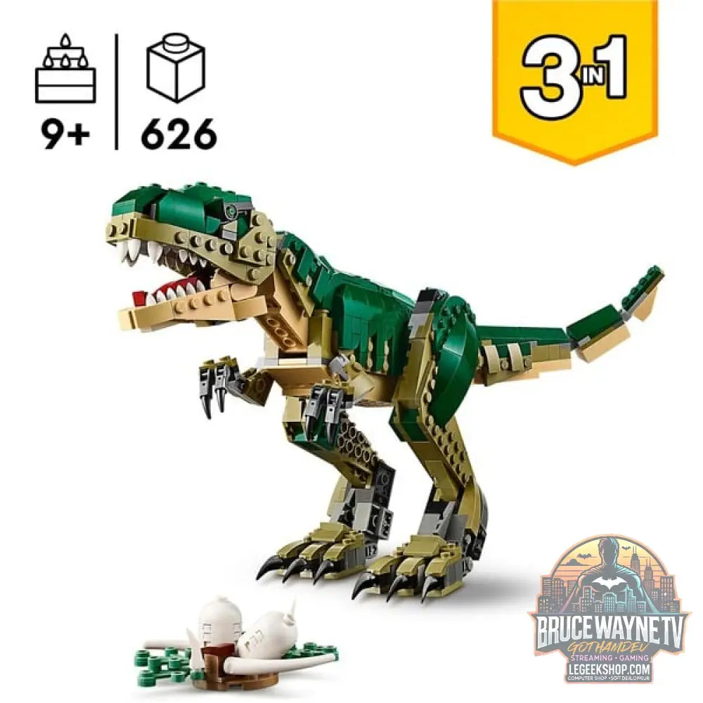 LEGO 31151 Creator 3-in-1 T.Rex, jeu de construction - LEGO - vue 3
