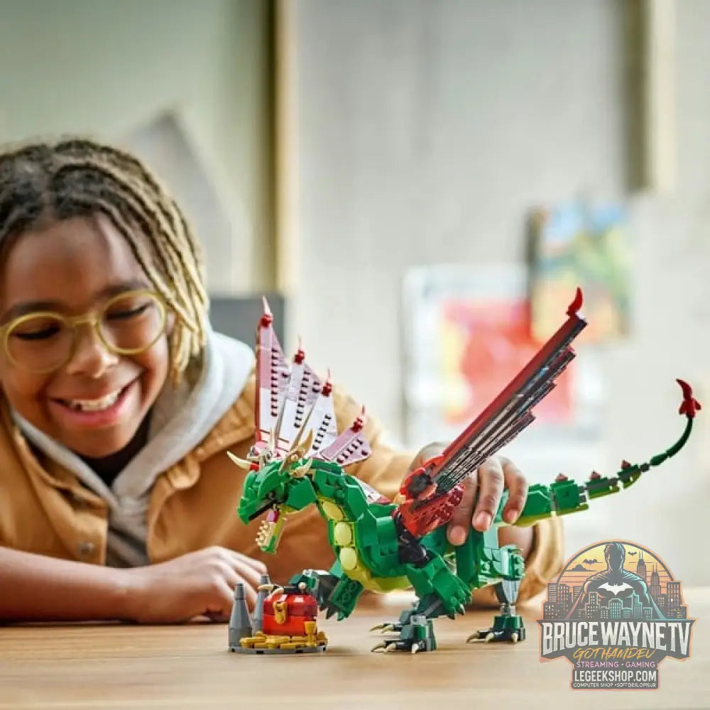 LEGO 31161 Creator 3-in-1 Grüner Drache, jeu de construction - LEGO - vue 2