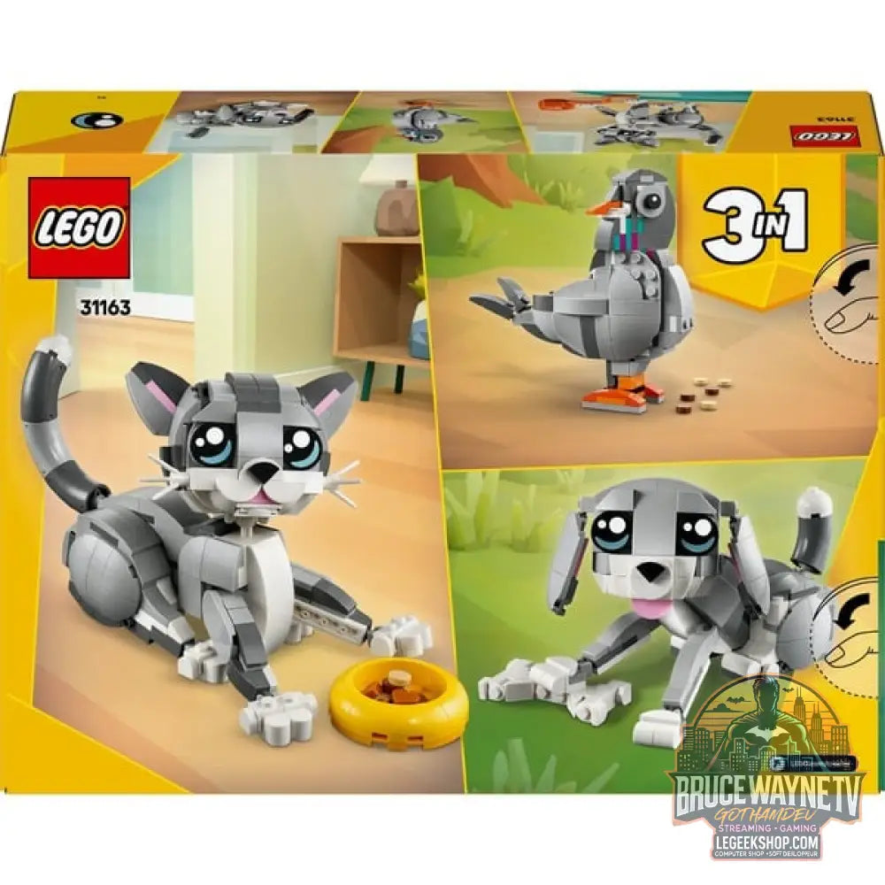 LEGO 31163 Creator 3-in-1 Graue Katze, jeu de construction - LEGO - vue 7