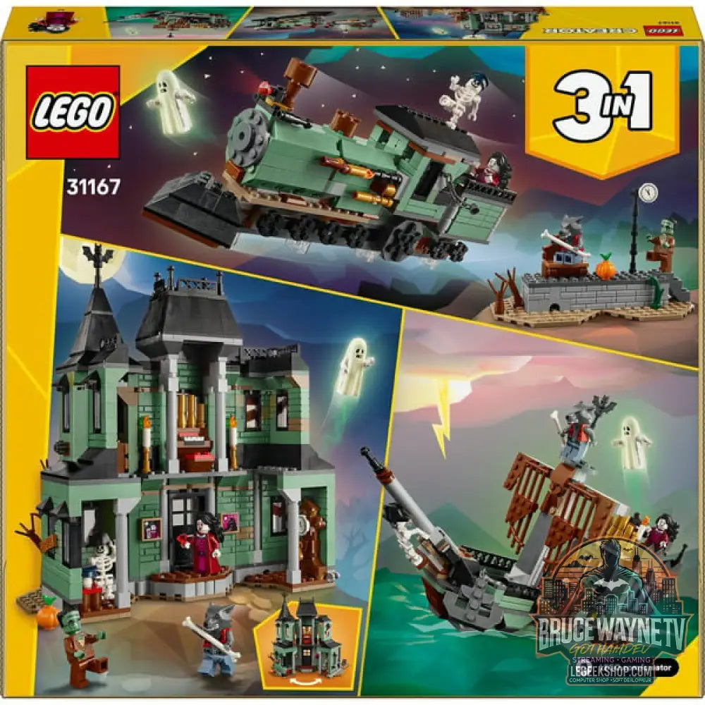 LEGO 31167 Creator 3-in-1 Geisterhaus, jeu de construction - LEGO - vue 7