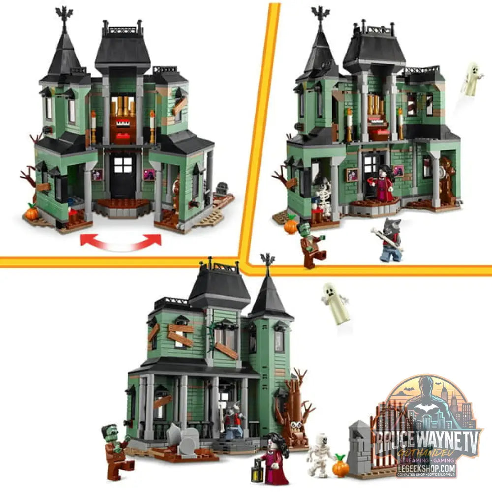 LEGO 31167 Creator 3-in-1 Geisterhaus, jeu de construction - LEGO - vue 4