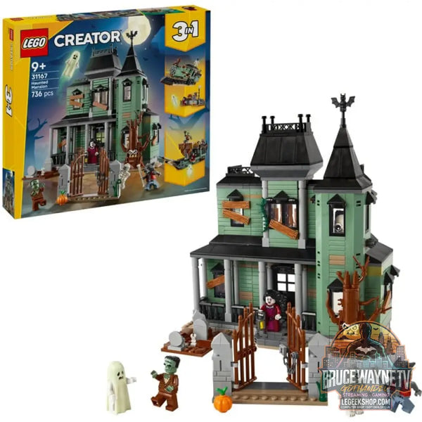 LEGO 31167 Creator 3-in-1 Geisterhaus, jeu de construction - LEGO