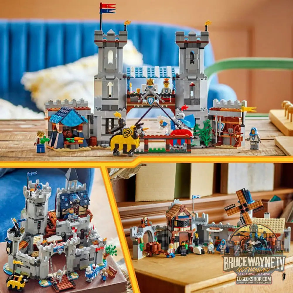 LEGO 31168 Creator 3-in-1 Ritterburg im Mittelalter, jeu de construction - LEGO - vue 6