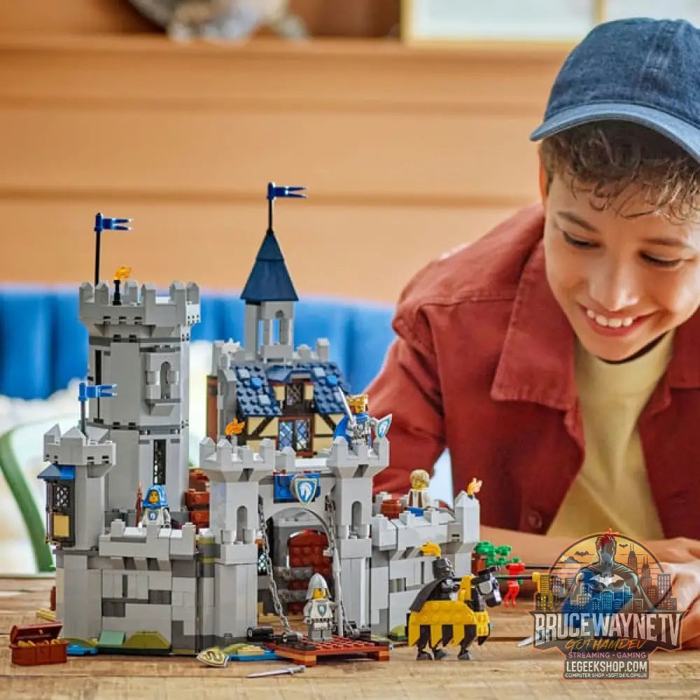 LEGO 31168 Creator 3-in-1 Ritterburg im Mittelalter, jeu de construction - LEGO - vue 2
