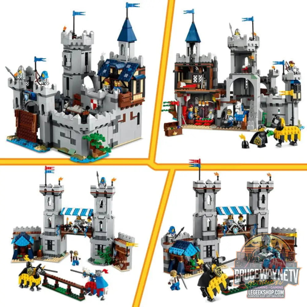 LEGO 31168 Creator 3-in-1 Ritterburg im Mittelalter, jeu de construction - LEGO - vue 4