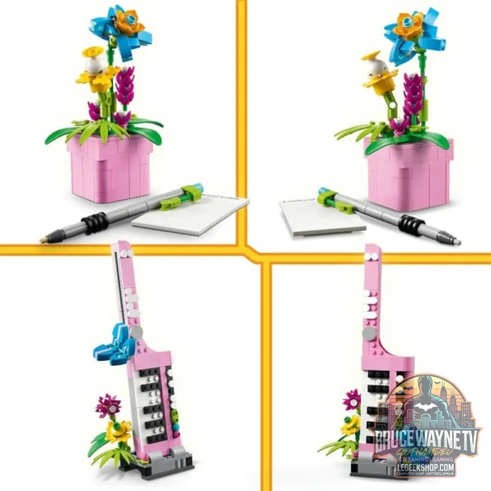 LEGO 31169 Creator 3-in-1 Schreibmaschine avec Blumen, jeu de construction - LEGO - vue 5