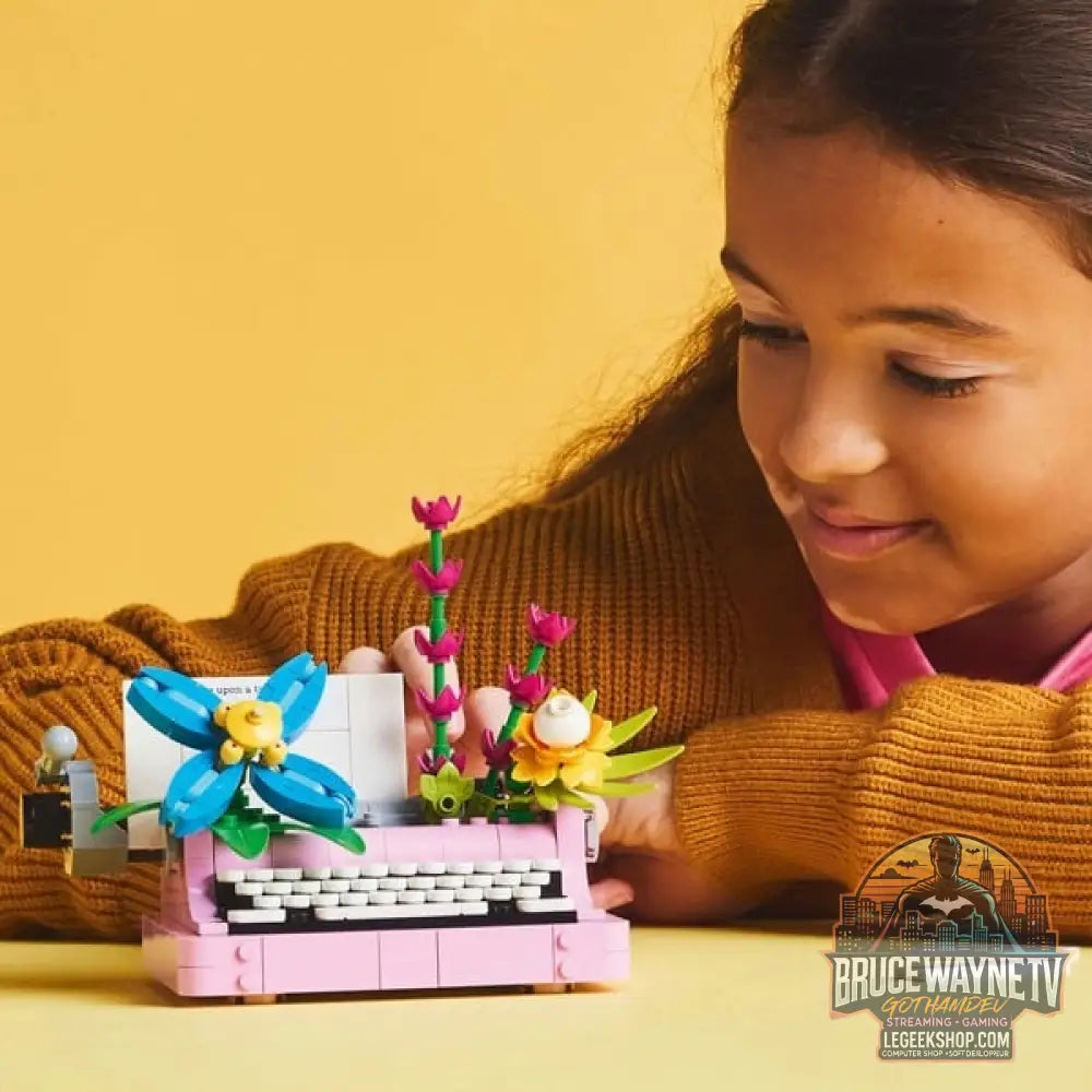 LEGO 31169 Creator 3-in-1 Schreibmaschine avec Blumen, jeu de construction - LEGO - vue 2