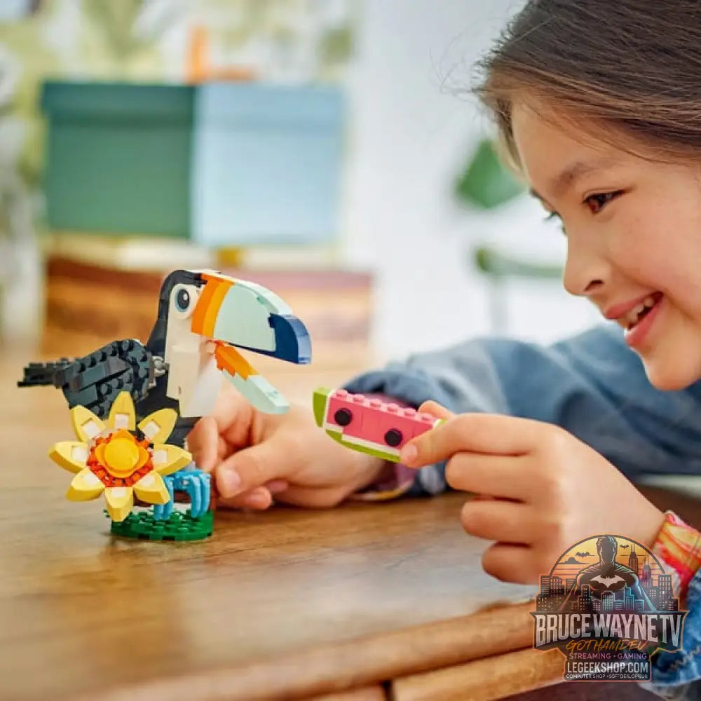 LEGO 31173 Creator 3-in-1 Wilde Tiere: Tropischer Tukan, jeu de construction - LEGO - vue 2