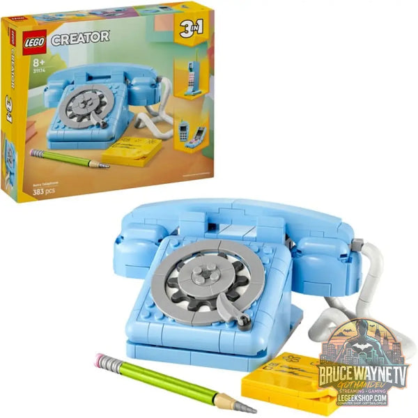 LEGO 31174 Creator 3-in-1 Retro-Telefon, jeu de construction - LEGO