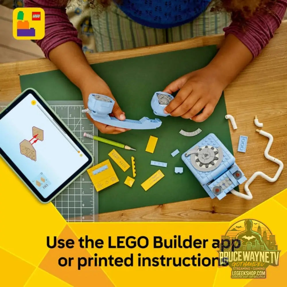 LEGO 31174 Creator 3-in-1 Retro-Telefon, jeu de construction - LEGO - vue 7
