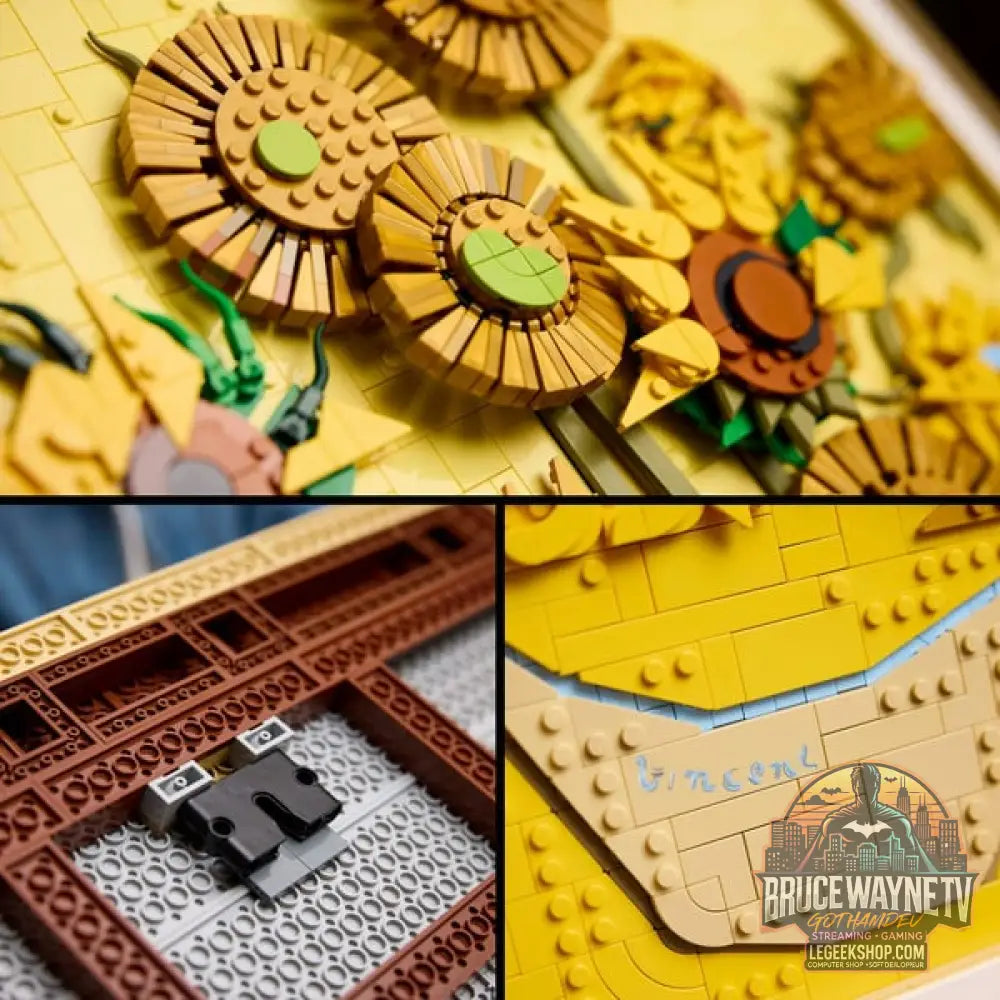 LEGO 31215 Art Vincent van Gogh - Sonnenblumen, jeu de construction - LEGO - vue 6