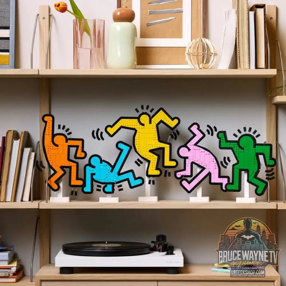 LEGO 31216 Art Keith Haring - Tanzende Figuren, jeu de construction - LEGO - vue 4