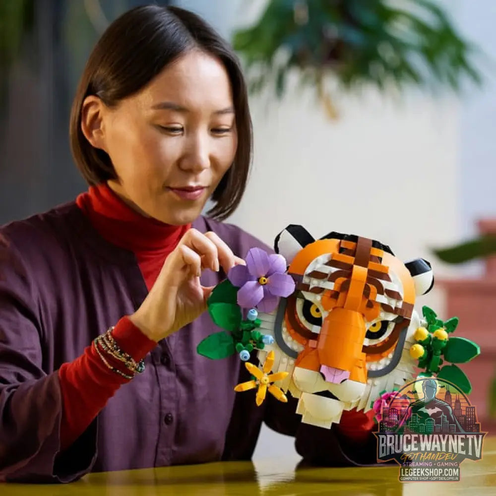 LEGO 31217 Art Fauna Collection - Tiger, jeu de construction - LEGO - vue 2