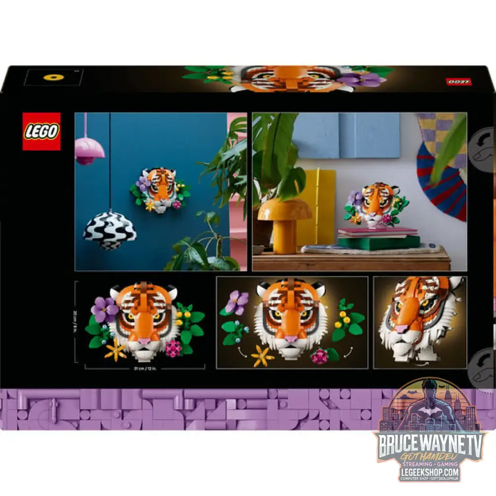 LEGO 31217 Art Fauna Collection - Tiger, jeu de construction - LEGO - vue 7