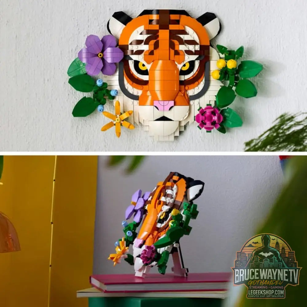 LEGO 31217 Art Fauna Collection - Tiger, jeu de construction - LEGO - vue 5
