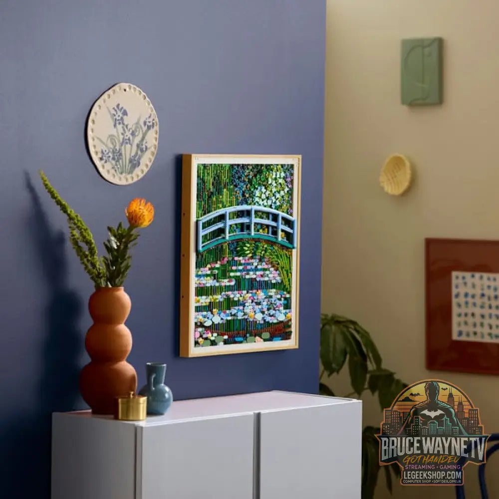 LEGO 31220 Art Claude Monet - Brücke über einen Seerosenteich, jeu de construction - LEGO - vue 3