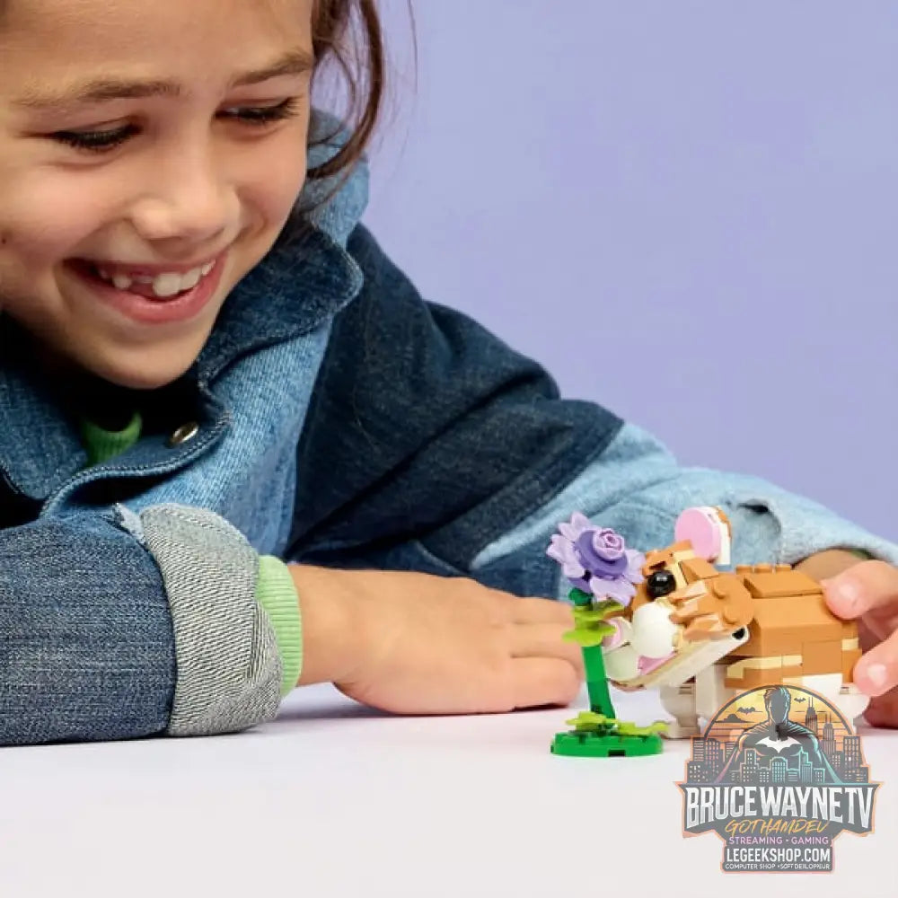 LEGO 31376 Creator 3-in-1 Niedlicher Hamster avec Blume, jeu de construction - LEGO - vue 2