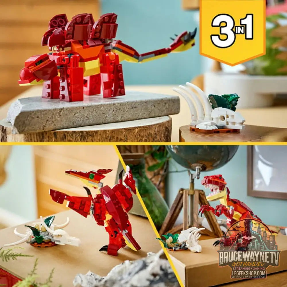 LEGO 31379 Creator 3-in-1 Wilder Dinosaurier, jeu de construction - LEGO - vue 6