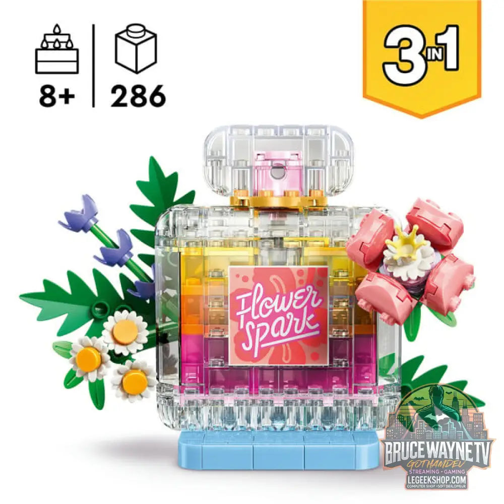 LEGO 31383 Creator 3-in-1 Parfümflasche avec Blumendeko, jeu de construction - LEGO - vue 2