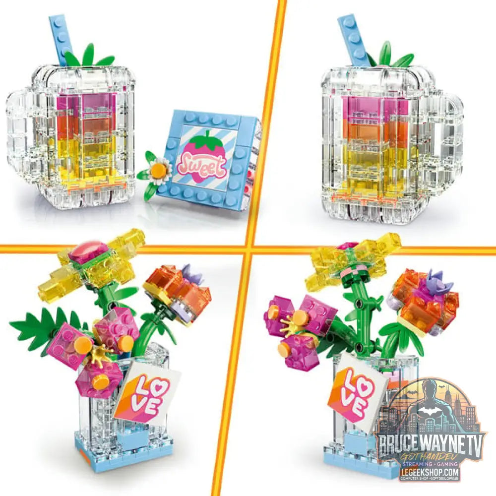 LEGO 31383 Creator 3-in-1 Parfümflasche avec Blumendeko, jeu de construction - LEGO - vue 4