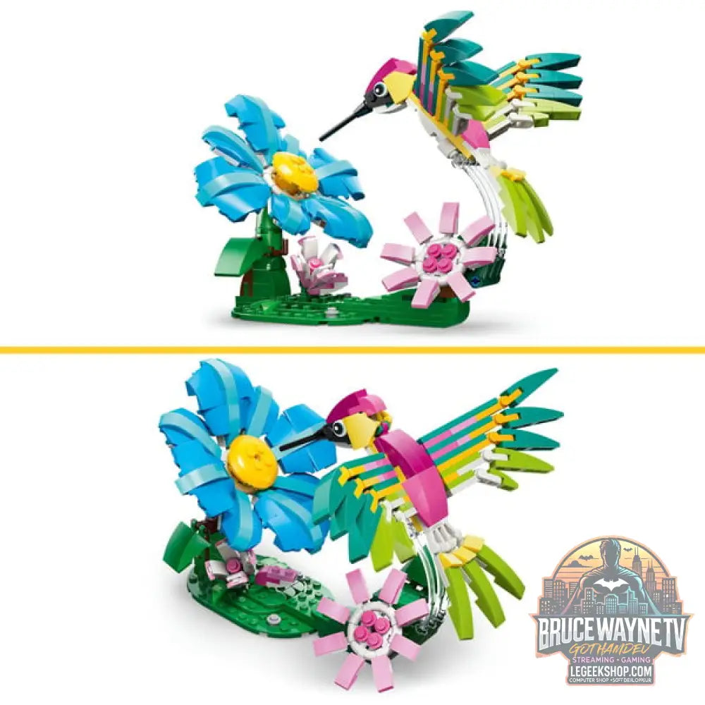 LEGO 31384 Creator 3-in-1 Wilde Tiere: Bunter Kolibri, jeu de construction - LEGO - vue 4