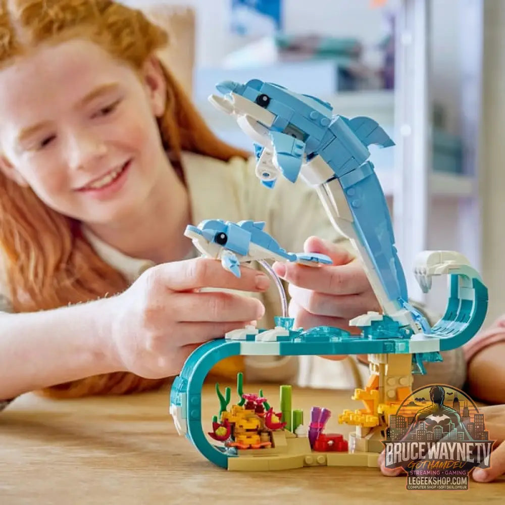 LEGO 31385 Creator 3-in-1 Meerestiere: Wunderschöne Delfine, jeu de construction - LEGO - vue 2