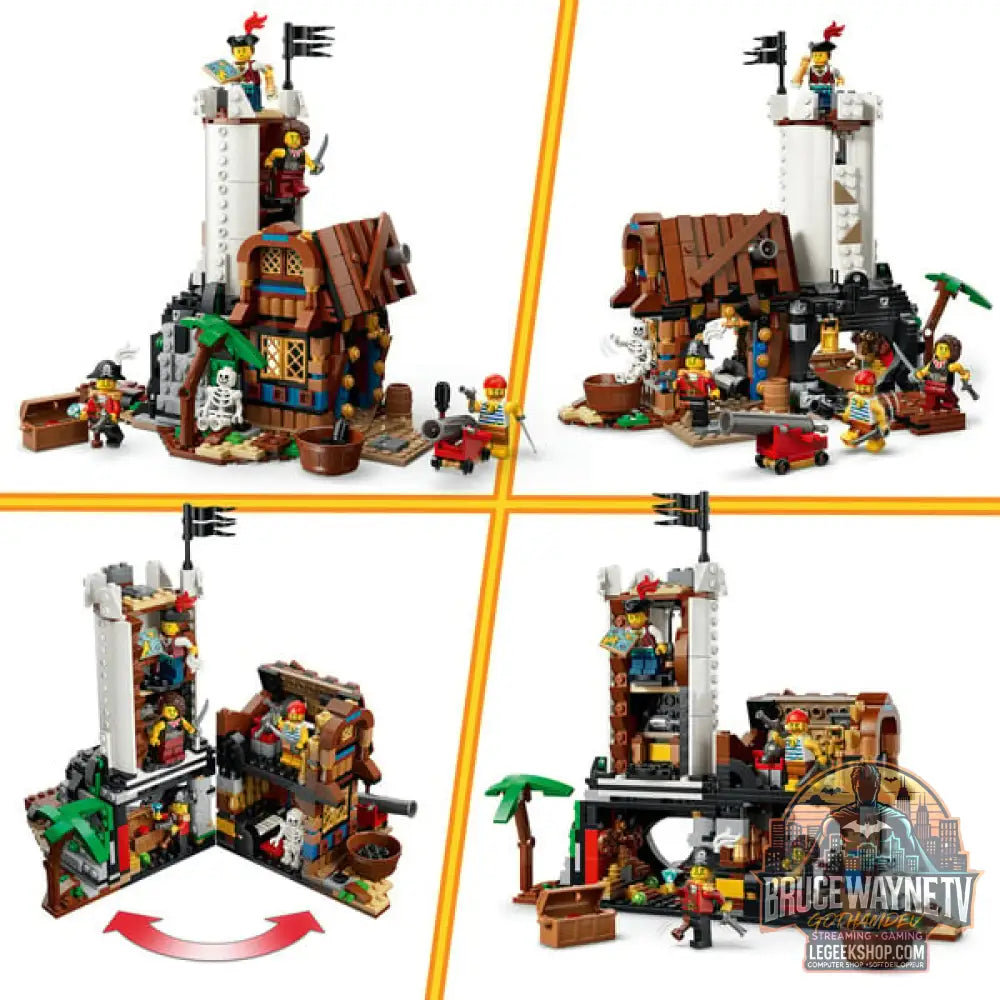 LEGO 31387 Creator 3-in-1 Legendäres Piratenschiff, jeu de construction - LEGO - vue 4