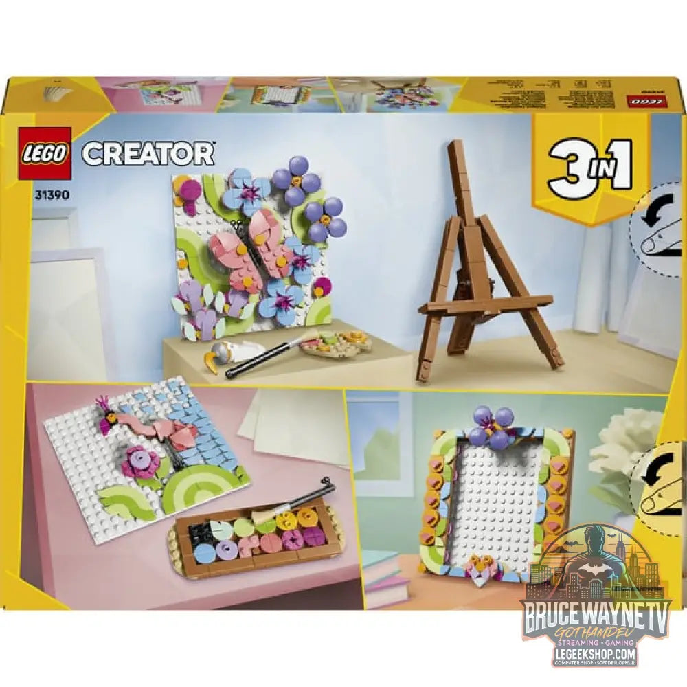 LEGO 31390 Creator 3-in-1 Deko-Blumengemälde, jeu de construction - LEGO - vue 7