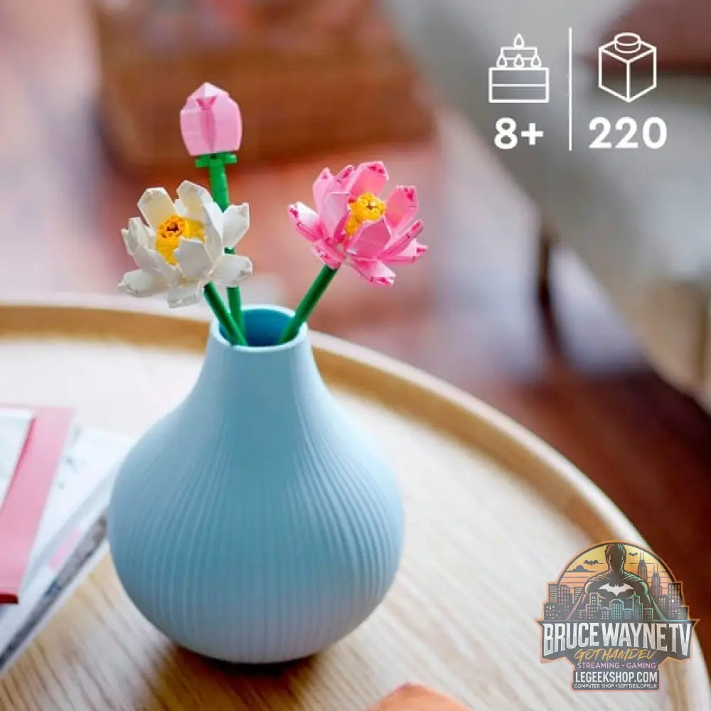 LEGO 40647 Botanicals Lotusblumen, jeu de construction - LEGO - vue 11