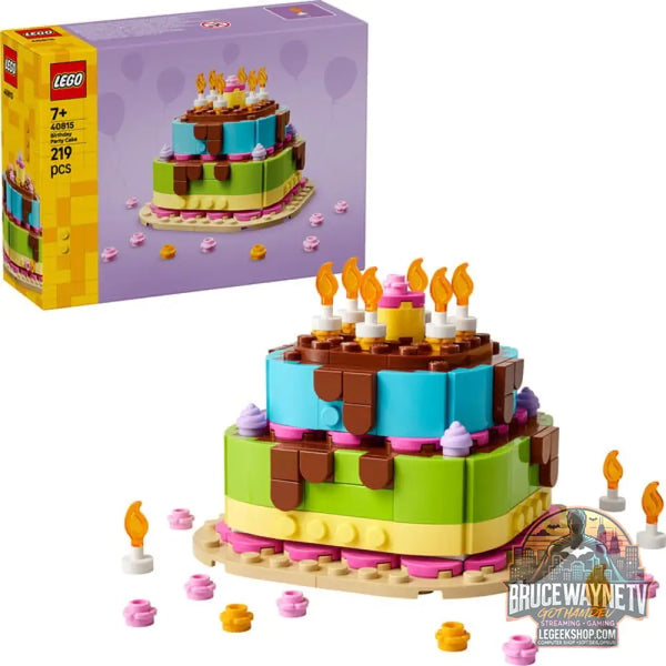 LEGO 40815 Geburtstagstorte, jeu de construction - LEGO