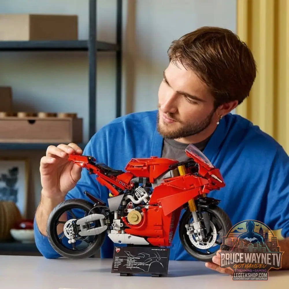 LEGO 42202 Technic Ducati Panigale V4 S Motorrad, jeu de construction - LEGO - vue 2