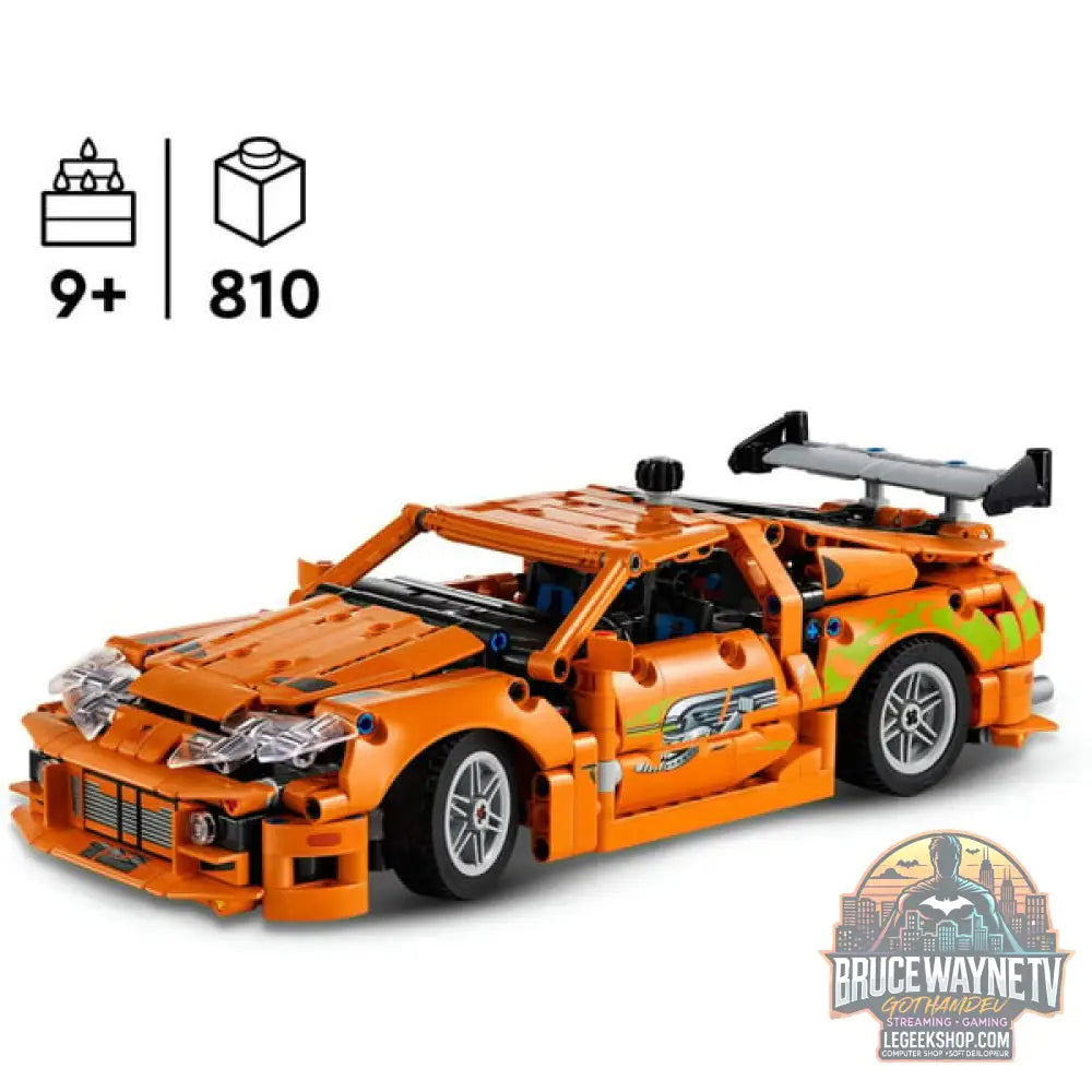 LEGO 42204 Technic Fast and Furious Toyota Supra MK4, jeu de construction - LEGO - vue 3