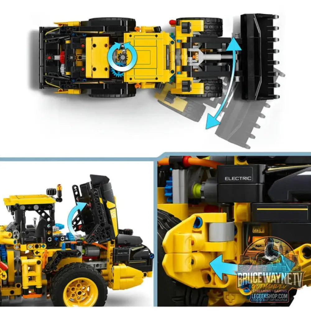 LEGO 42209 Technic Volvo L120 Electric Radlader, jeu de construction - LEGO - vue 5