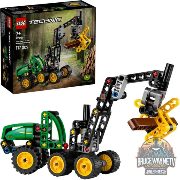 LEGO 42218 Technic John Deere 1470H Rad-Harvester, jeu de construction - LEGO