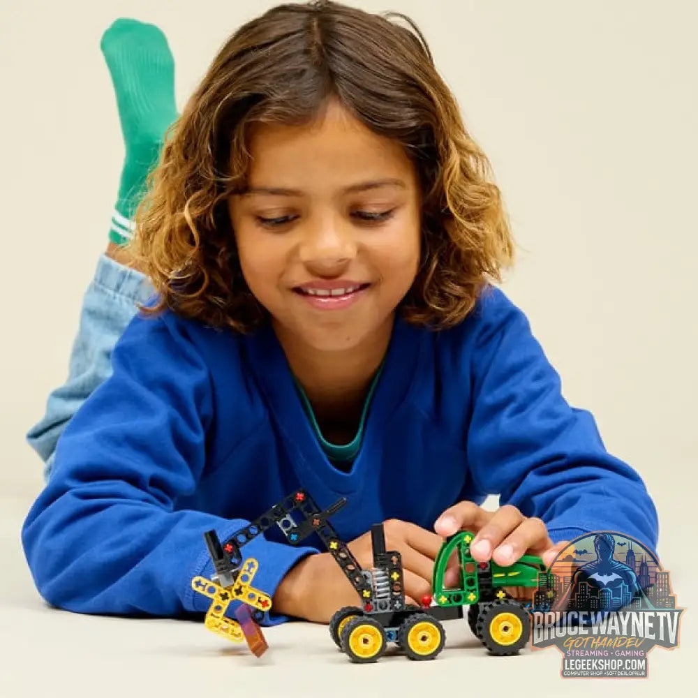 LEGO 42218 Technic John Deere 1470H Rad-Harvester, jeu de construction - LEGO - vue 2