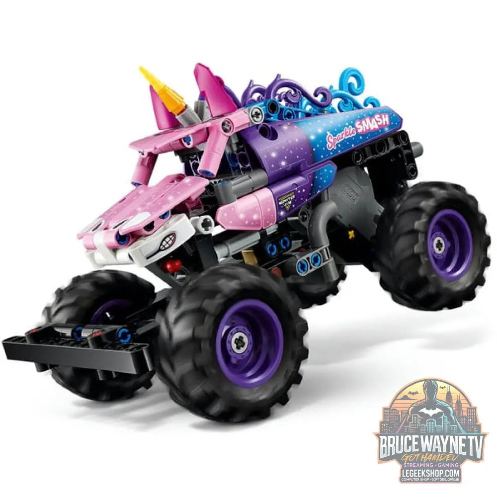 LEGO 42220 Technic Monster Jam Sparkle Smash avec Rückziehmotor, jeu de construction - LEGO - vue 4