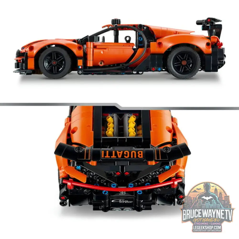 LEGO 42222 Technic Bugatti Chiron Pur Sport Hypercar, jeu de construction - LEGO - vue 4