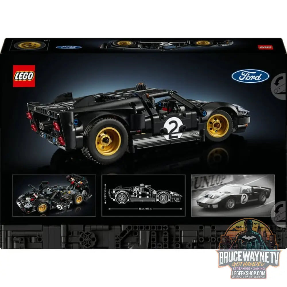 LEGO 42223 Technic 1966 Ford GT40 MKII Rennwagen, jeu de construction - LEGO - vue 7