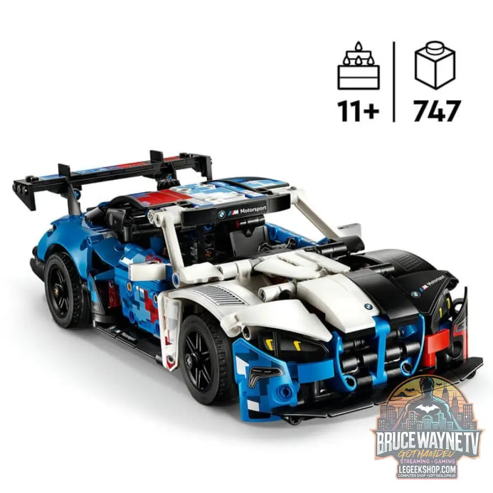 LEGO 42226 Technic BMW M4 GT3 EVO Rennwagen, jeu de construction - LEGO - vue 3