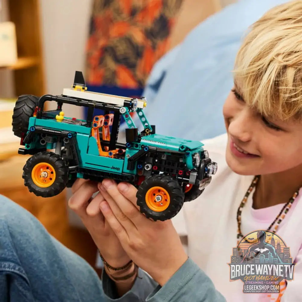 LEGO 42227 Technic Jeep Wrangler Rubicon Geländewagen, jeu de construction - LEGO - vue 2