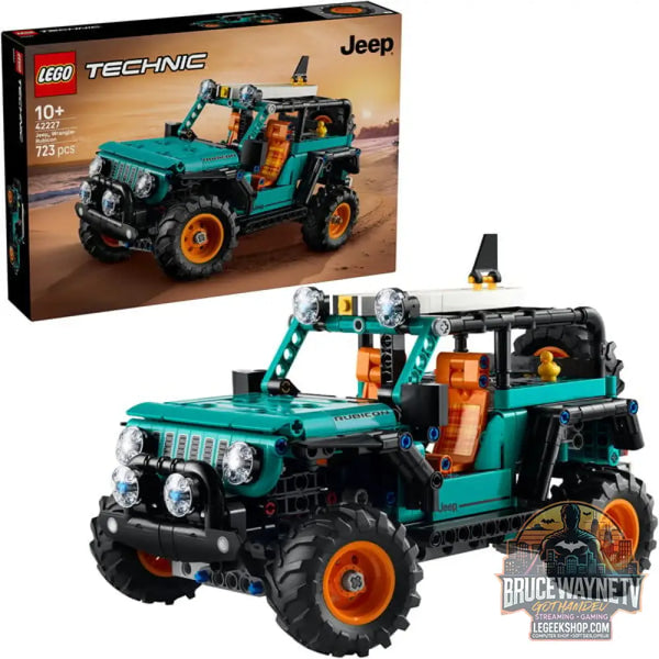 LEGO 42227 Technic Jeep Wrangler Rubicon Geländewagen, jeu de construction - LEGO